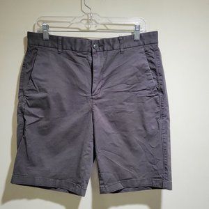 Everlane Mens Perfomance Chino Shorts - Slate Grey Size 32
